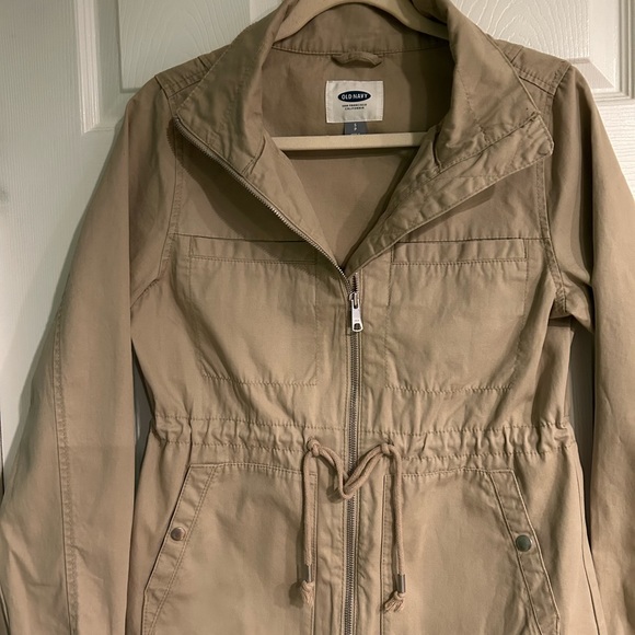 Old Navy Women’s Twill Field Jacket Size Small NWOT - Picture 2 of 9